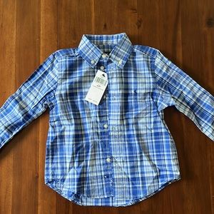 Polo Ralph Lauren toddler, three tee button down shirt